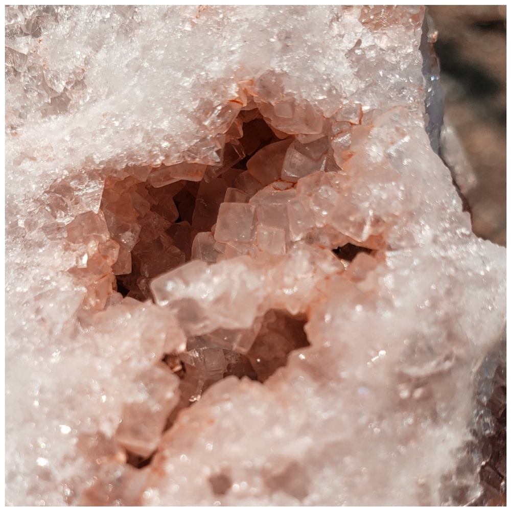 pink fluorite 💕 specimen found by Kameleon 🦎